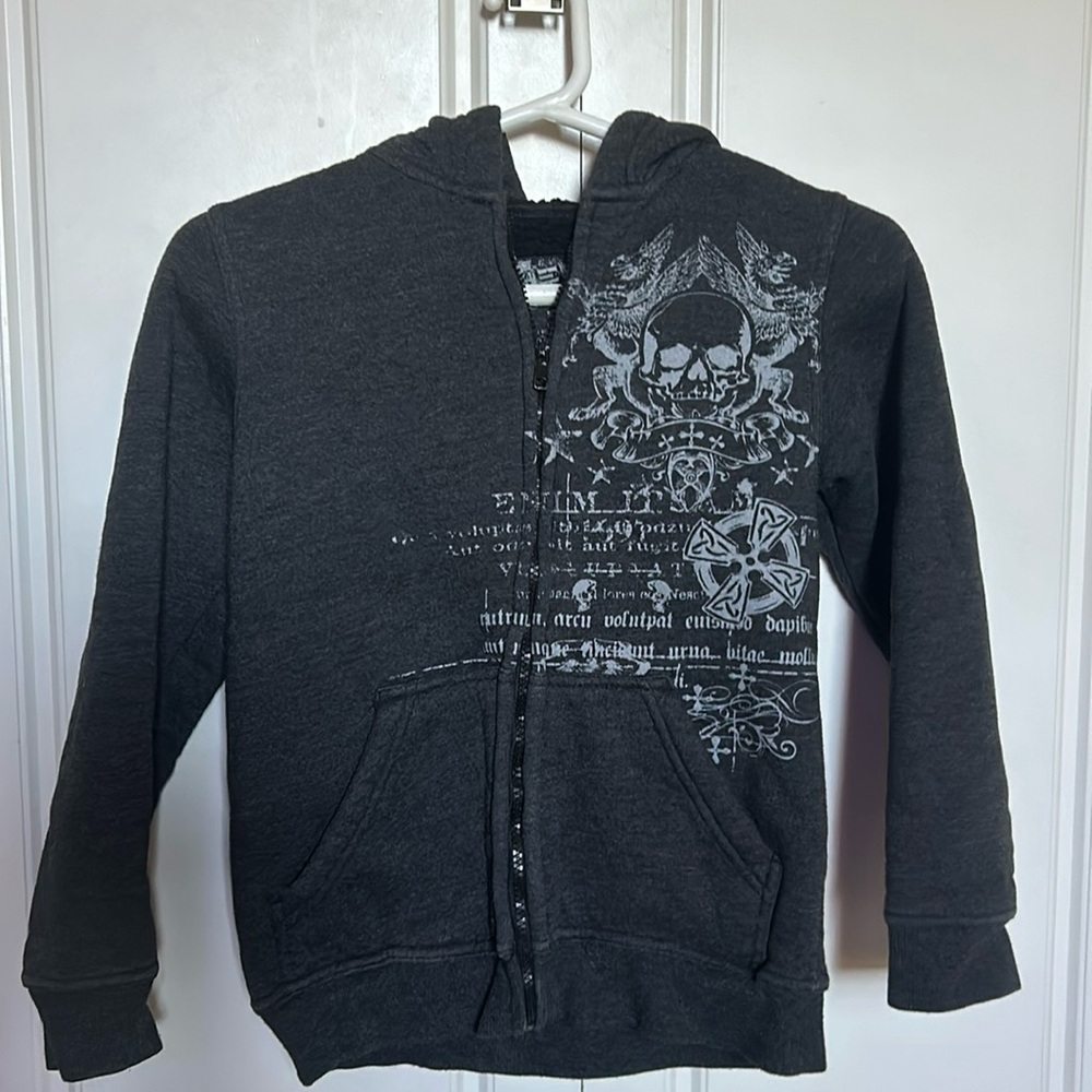 2000s style fleece lined jacket